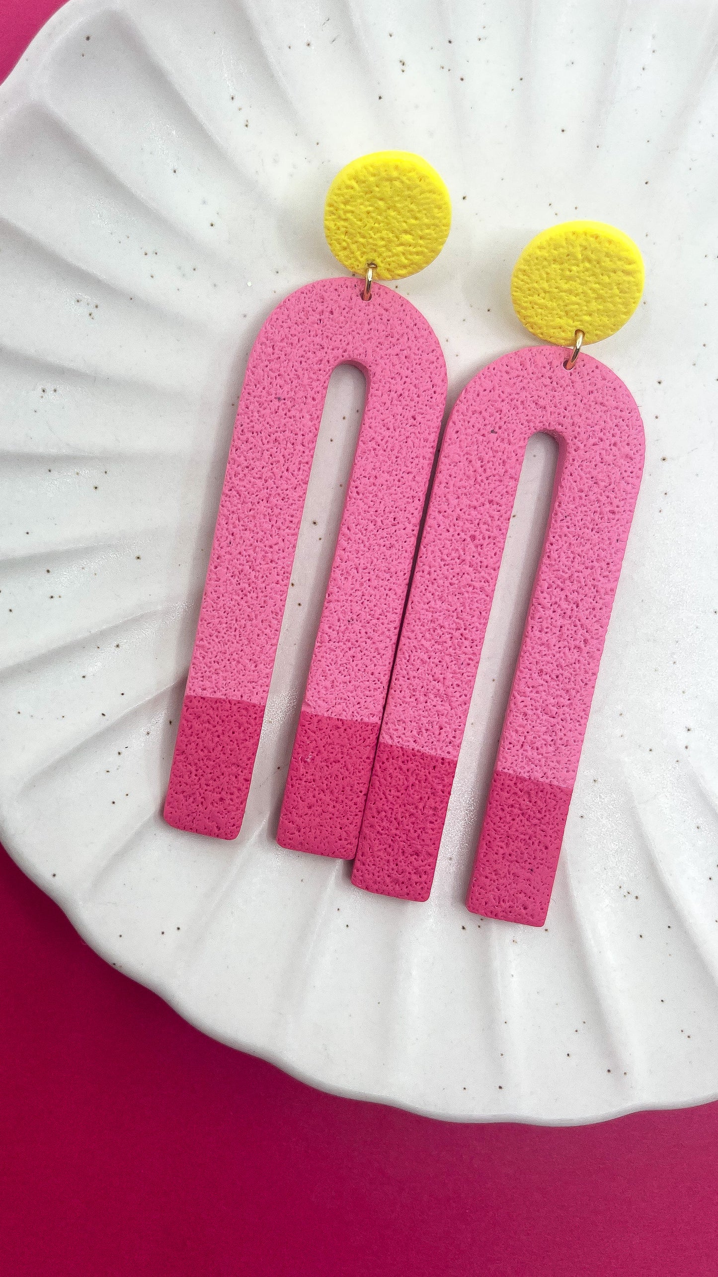 Spring | Long U shaped earrings