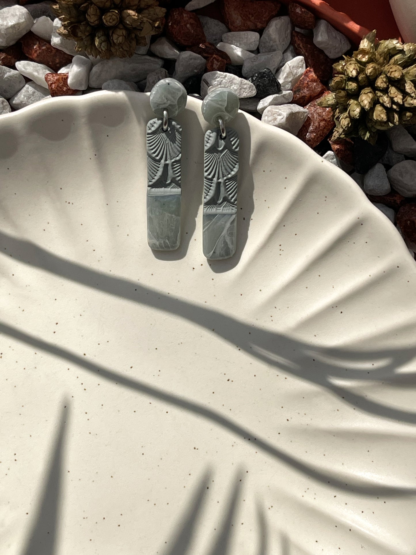 Sage | Small green dangles