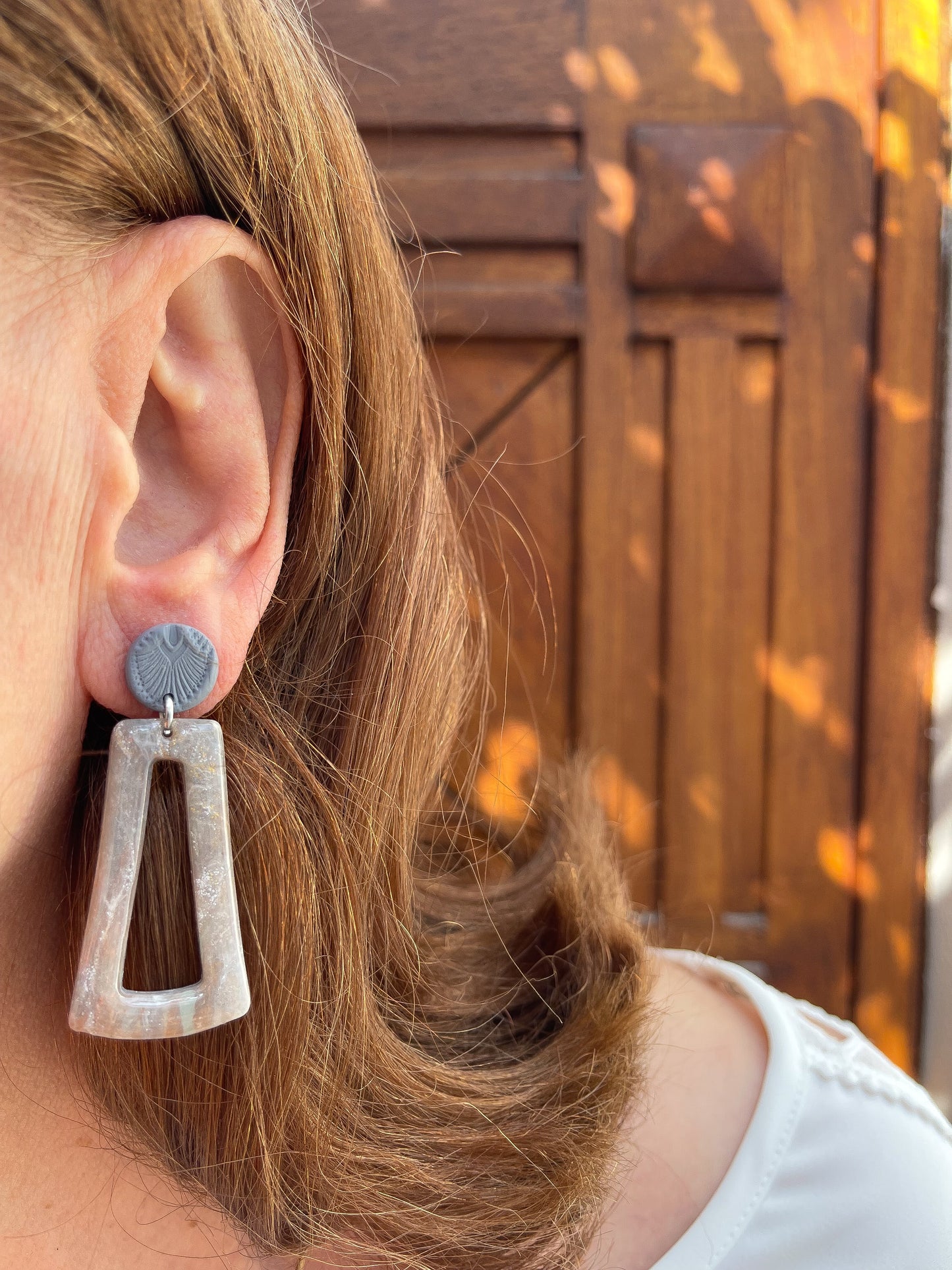 Stormy | Tapered earrings
