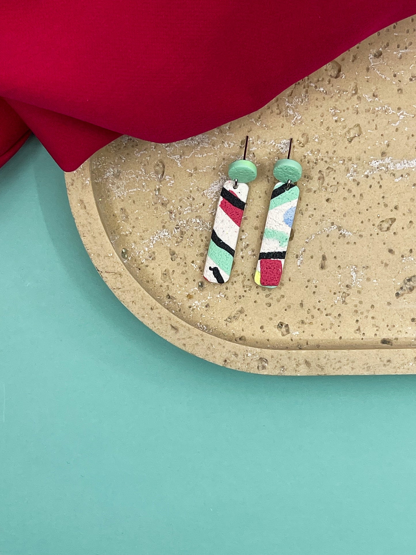 Spring | Small abstract dangles