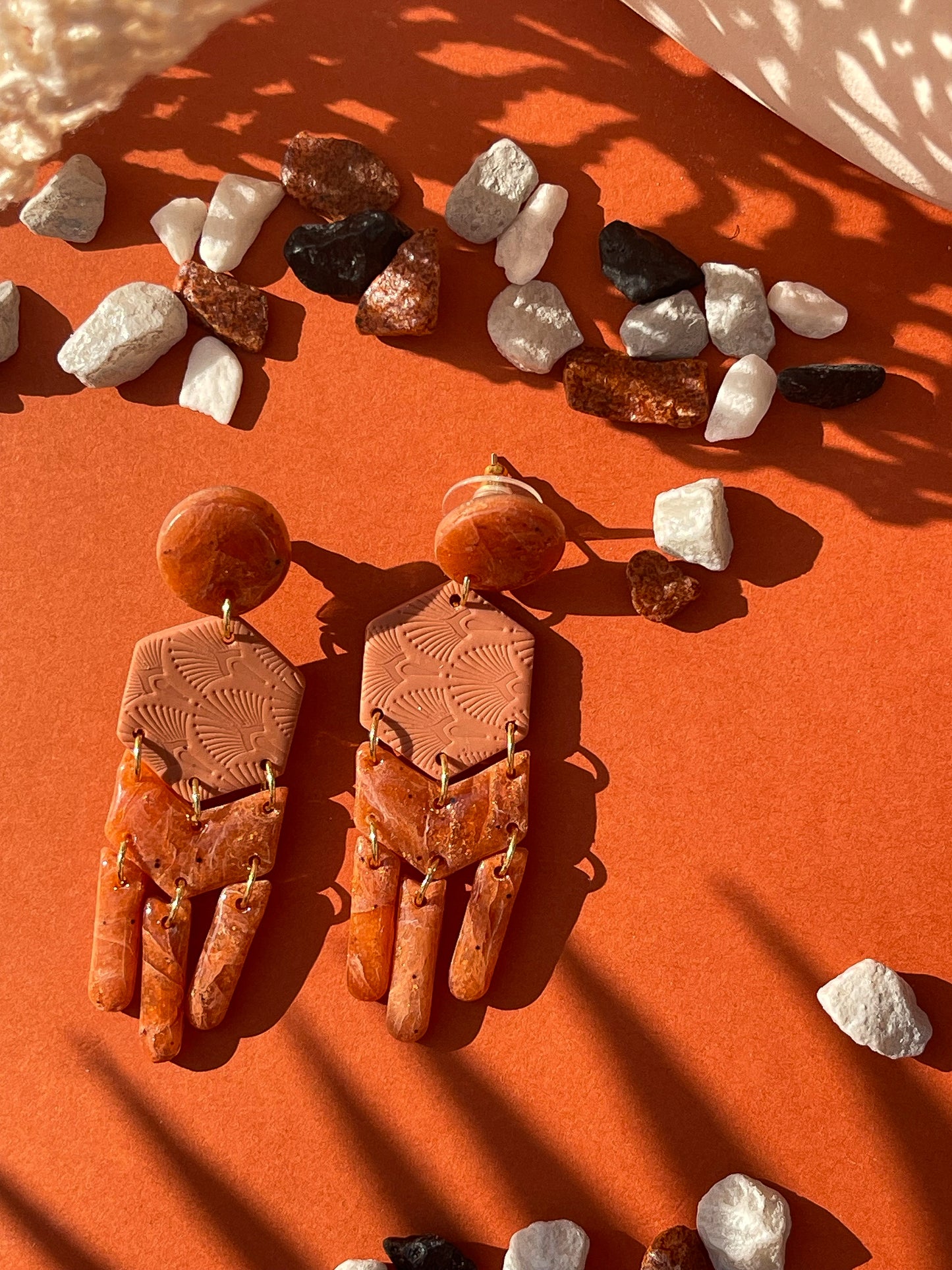 Terra | Marble earrings 04