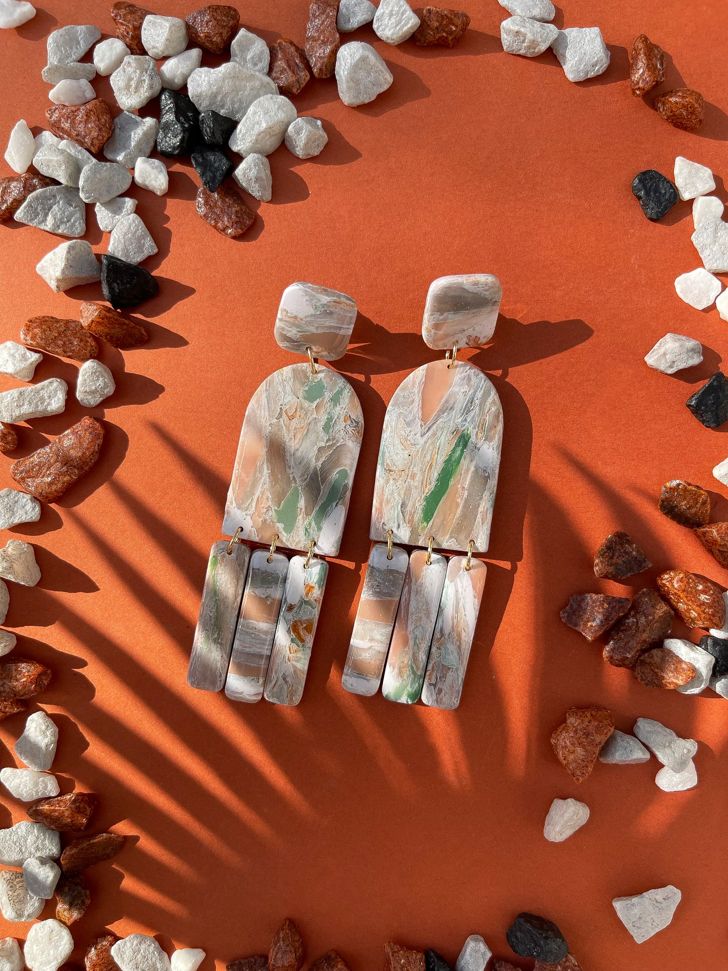 Snow | Statement earrings