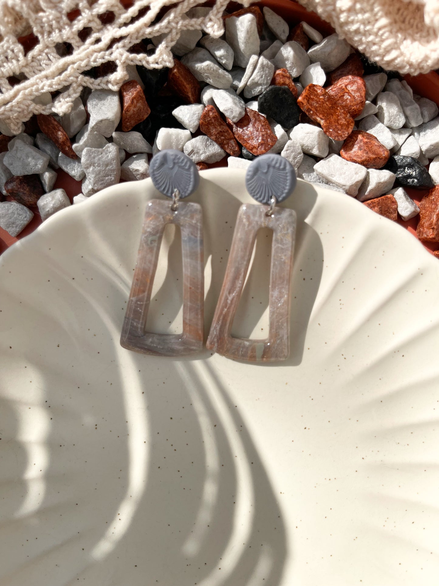 Stormy | Tapered earrings