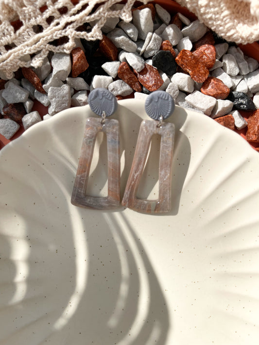 Stormy | Tapered earrings