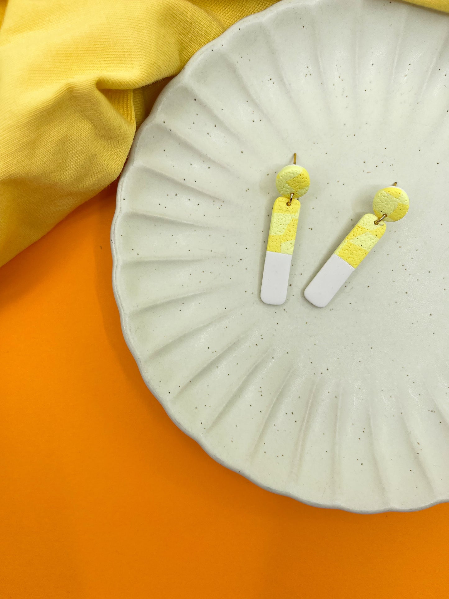 Spring | Small checkered dangles